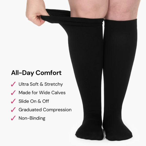 Eversocks® Originals - Wide Comfort Compression Socks for Relief