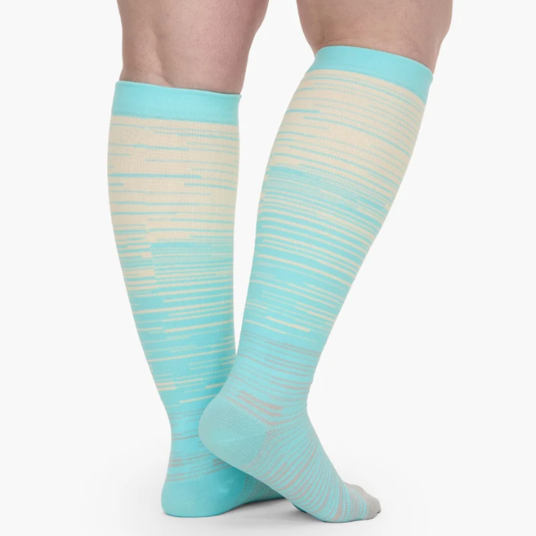 Eversocks® Stripes - Wide Comfort Compression Socks for Relief
