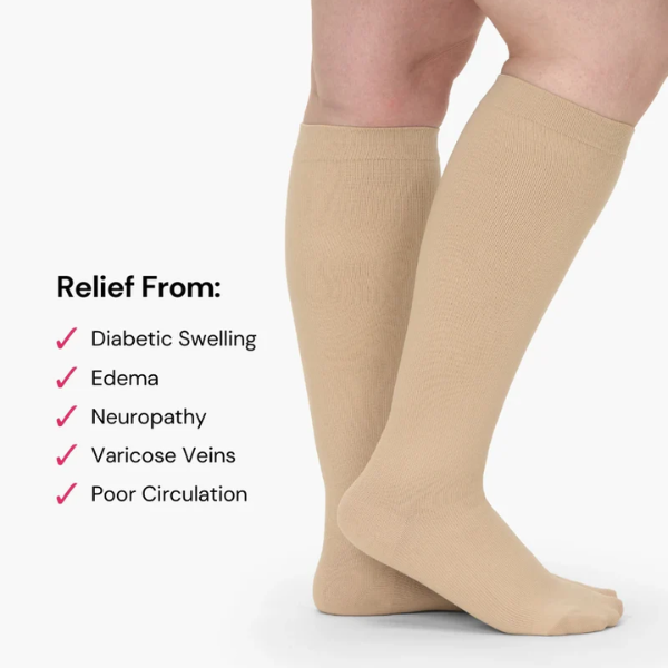 Eversocks® Originals - Wide Comfort Compression Socks for Relief